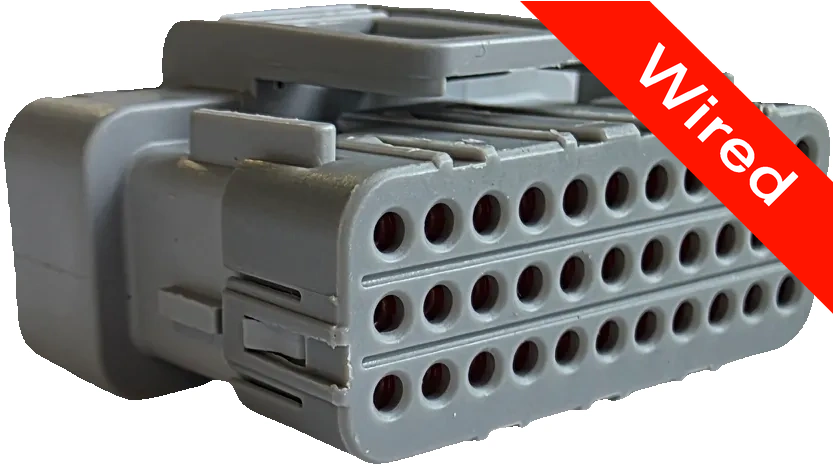 [PRCW33-0003-B] 33 Pins Female connector with 10 cm wires | PRCW33-0003-B