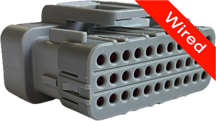 [PRCW33-0003-B] 33 Pins Female connector with 10 cm wires | PRCW33-0003-B