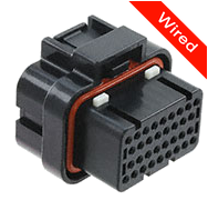 [PRCW34-0001-B] 34 Pins Female connector with 10 cm wires | PRCW34-0001-B