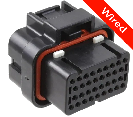 [PRCW34-0002-B] 34 Pins Female connector with 10 cm wires | PRCW34-0002-B