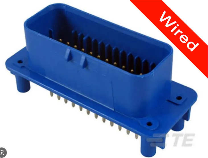 [PRCW35-0001-A] 35 Pins Male connector with 10 cm wires | PRCW35-0001-A
