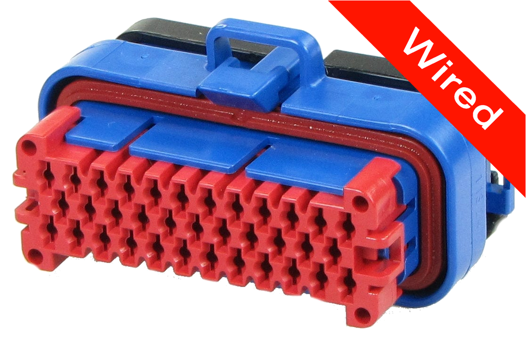 [PRCW35-0001-B] 35 Pins Female connector with 10 cm wires | PRCW35-0001-B