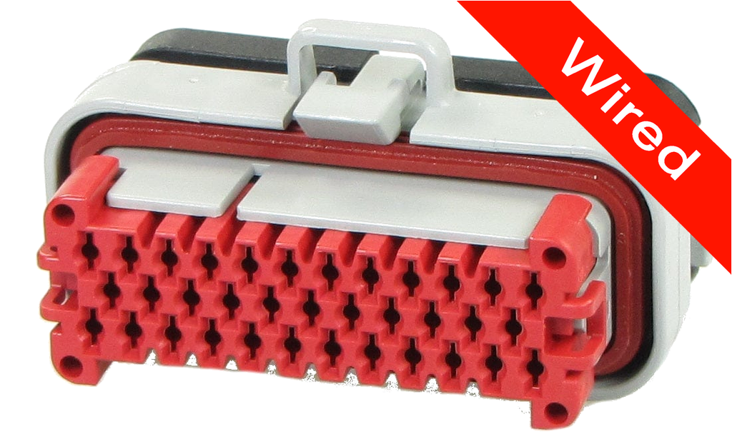 [PRCW35-0003-B] 35 Pins Female connector with 10 cm wires | PRCW35-0003-B