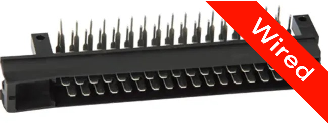 [PRCW35-0005-A] 35 Pins Male connector with 10 cm wires | PRCW35-0005-A