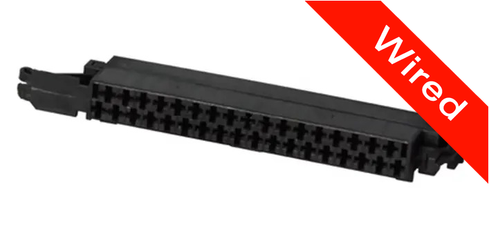 [PRCW35-0005-B] 35 Pins Female connector with 10 cm wires | PRCW35-0005-B