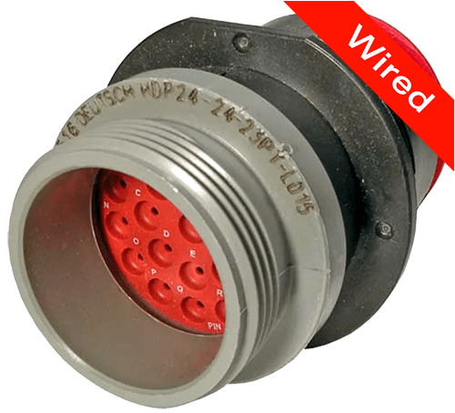 [PRCW35-0006-A] 35 Pin Male connector with 10cm wires | PRCW35-0006-A