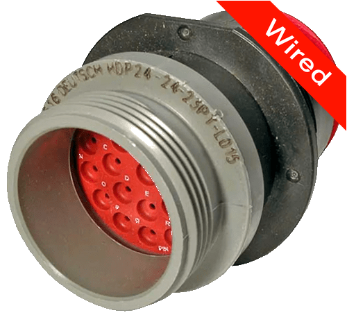 [PRCW35-0006-A] 35 Pins Male connector with 10 cm wires | PRCW35-0006-A