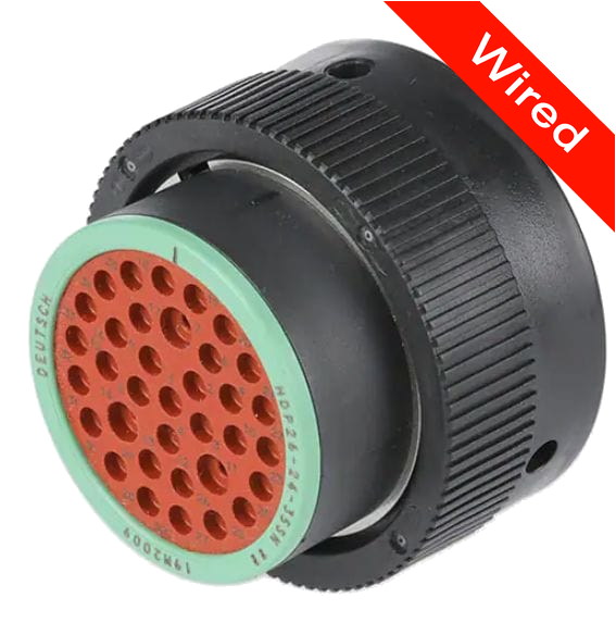 [PRCW35-0006-B] 35 Pin Female connector with 10cm wires PRCW35-0006-B