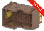 [PRCW36-0001-A] 36 Pins Male connector with 10 cm wires | PRCW36-0001-A