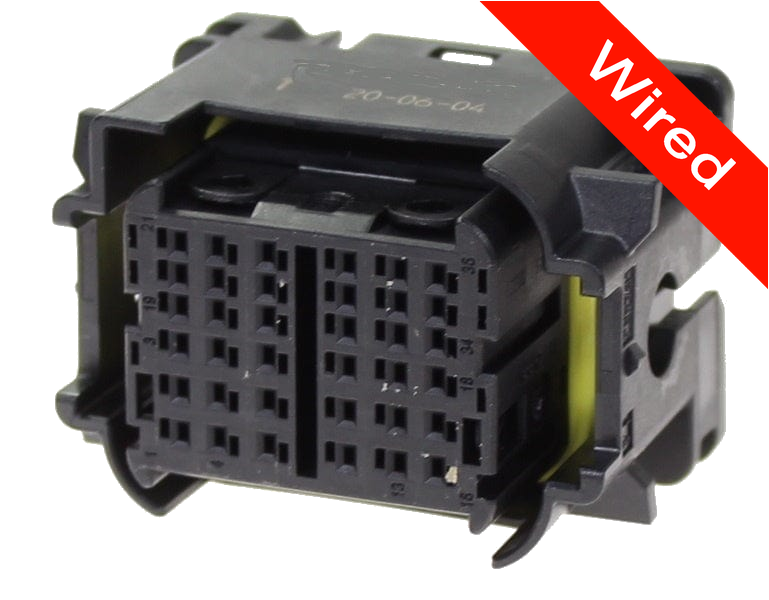 [PRCW36-0003-B] 36 Pins Female connector with 10 cm wires | PRCW36-0003-B