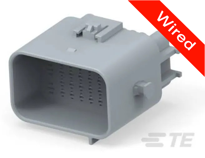 [PRCW36-0011-A] 36 Pins Male connector with 10 cm wires | PRCW36-0011-A