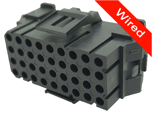 [PRCW36-0018-B] 36 Pins Female connector with 10 cm wires | PRCW36-0018-B