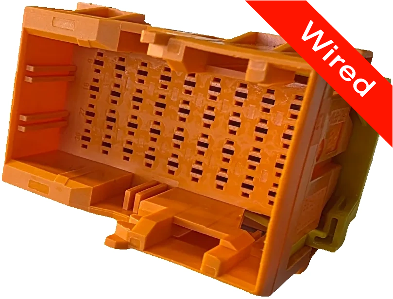[PRCW36-0021-A] 36 Pins Male connector with 10 cm wires | PRCW36-0021-A
