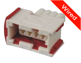[PRCW4-0008-B] 4 Pin Female connector with 10cm wires PRCW4-0008-B