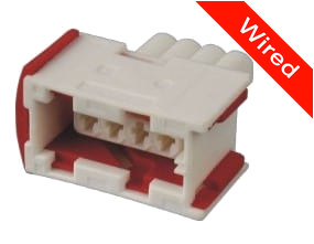 [PRCW4-0008-B] 4 Pins Female connector with 10 cm wires | PRCW4-0008-B