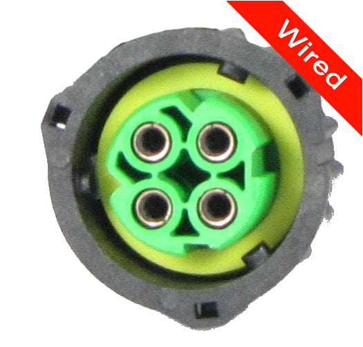 [PRCW4-0012-B] 4 Pin Female connector with 10cm wires PRCW4-0012-B