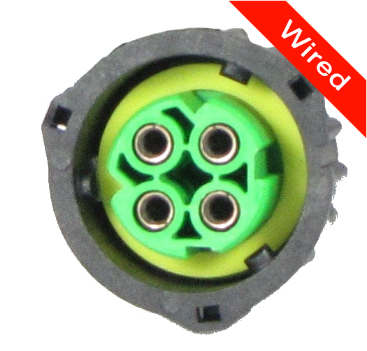[PRCW4-0012-B] 4 Pins Female connector with 10 cm wires | PRCW4-0012-B