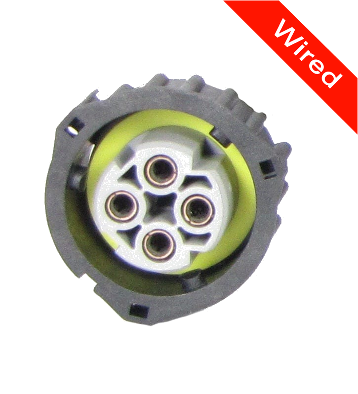 [PRCW4-0013-B] 4 Pins Female connector with 10 cm wires | PRCW4-0013-B