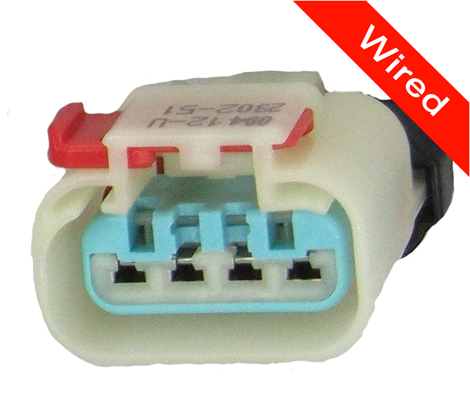 [PRCW4-0014-B] 4 Pin Female connector with 10cm wires PRCW4-0014-B