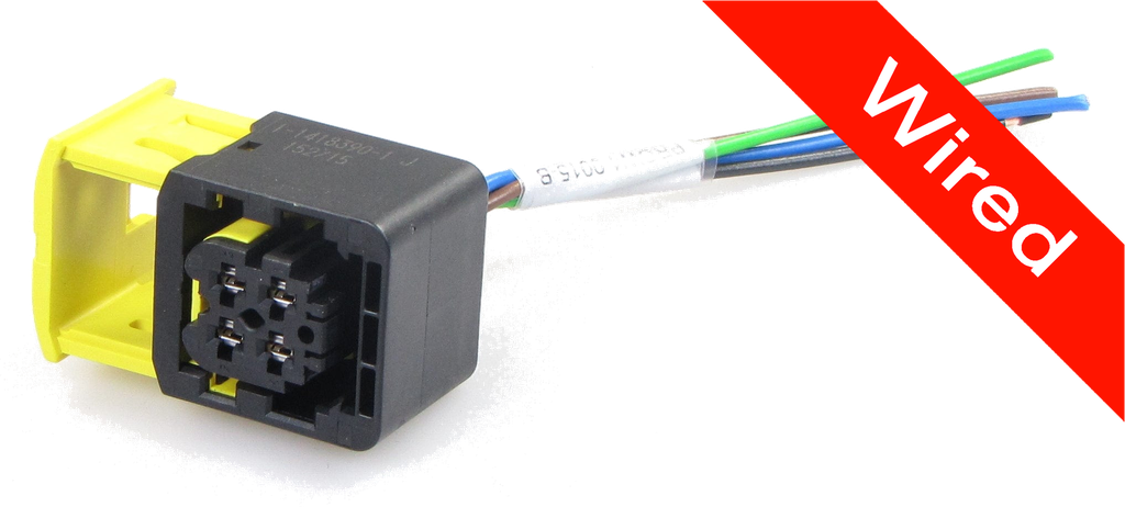 [PRCW4-0015-B] 4 Pin Female connector with 10cm wires PRCW4-0015-B