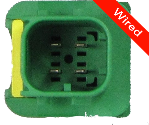 [PRCW4-0018-A] 4 Pins Male connector with 10 cm wires | PRCW4-0018-A