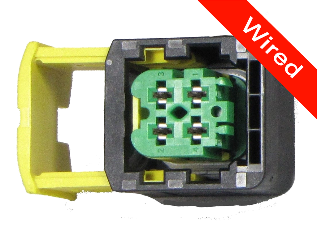 [PRCW4-0018-B] 4 Pins Female connector with 10 cm wires | PRCW4-0018-B