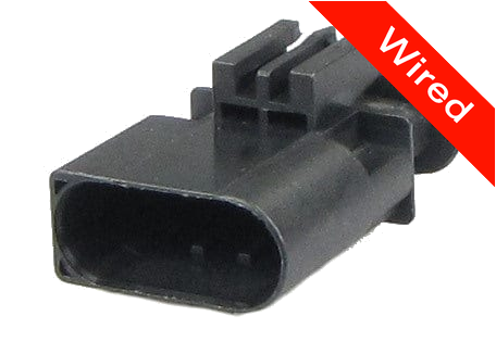 [PRCW4-0020-A] 4 Pin Male connector with 10cm wires PRCW4-0020-A