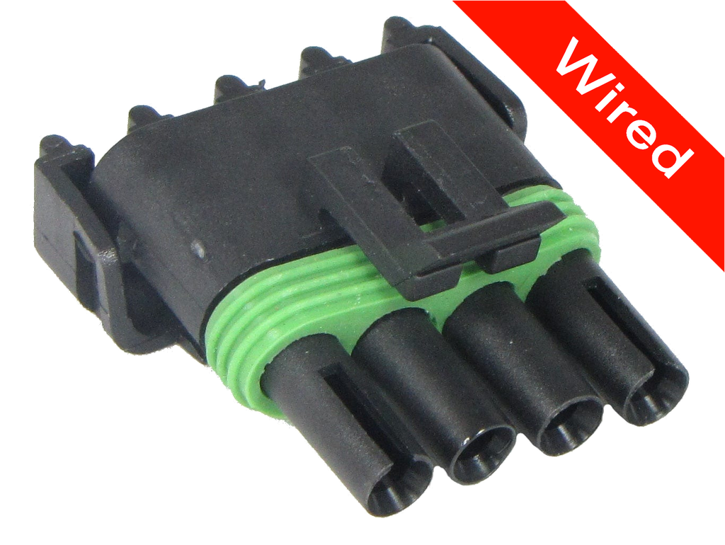 [PRCW4-0022-B] 4 Pin Female connector with 10cm wires PRCW4-0022-B