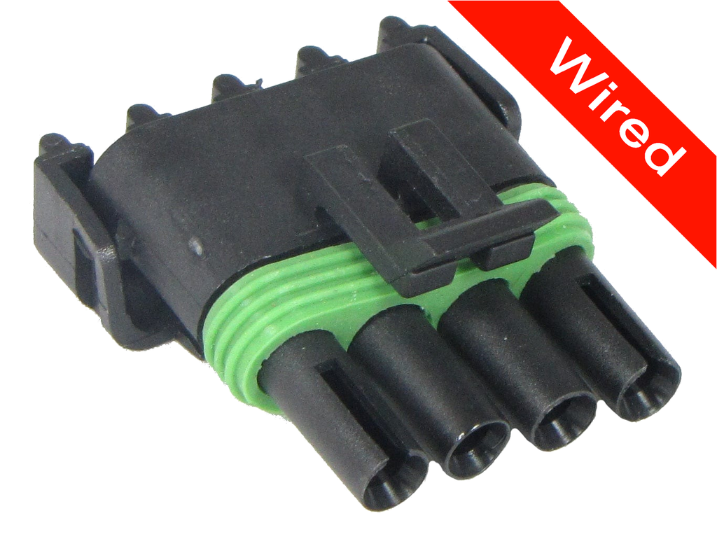 [PRCW4-0022-B] 4 Pins Female connector with 10 cm wires | PRCW4-0022-B
