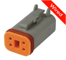 [PRCW4-0023-B] 4 Pins Female connector with 10 cm wires | PRCW4-0023-B