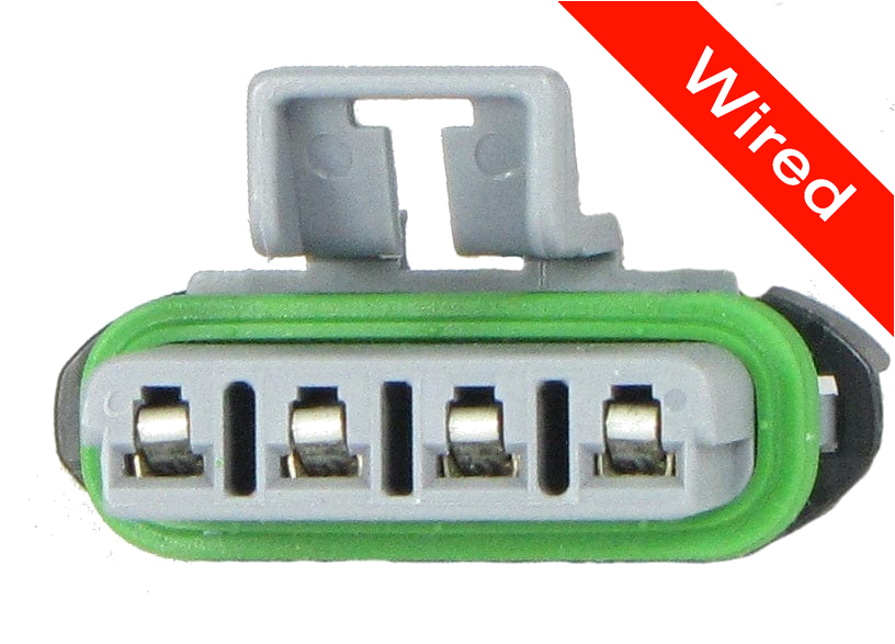 [PRCW4-0028-B] 4 Pin Female connector with 10cm wires PRCW4-0028-B