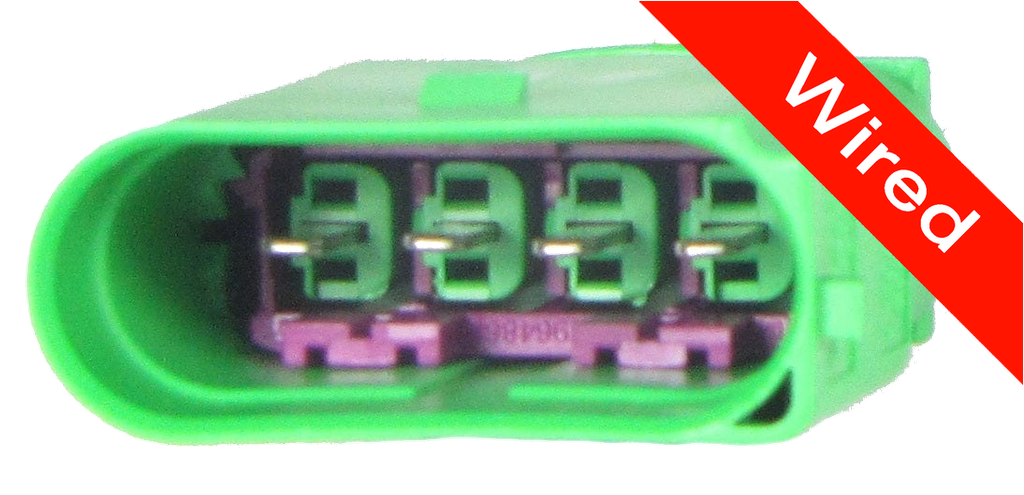 4 Pin Male connector with 10cm wires PRCW4-0031-A