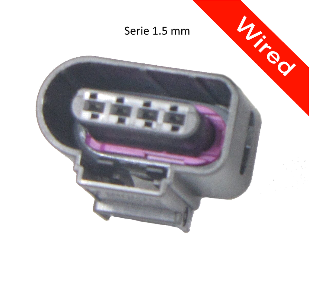 [PRCW4-0032-B] 4 Pins Female connector with 10 cm wires | PRCW4-0032-B