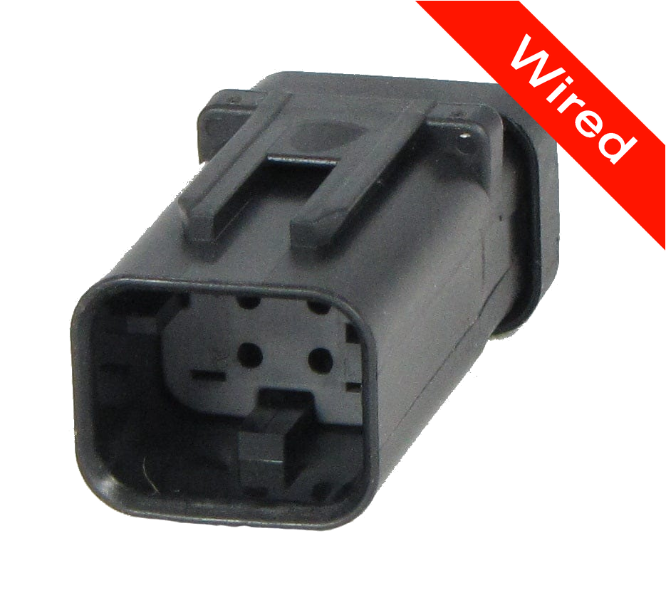 [PRCW4-0035-A] 4 Pins Male connector with 10 cm wires | PRCW4-0035-A