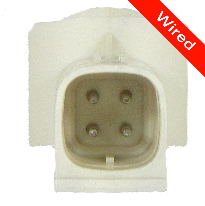 4 Pin Male connector with 10cm wires | PRCW4-0036-A