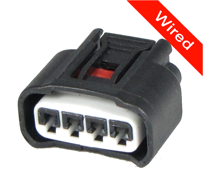 [PRCW4-0037-B] 4 Pins Female connector with 10 cm wires | PRCW4-0037-B