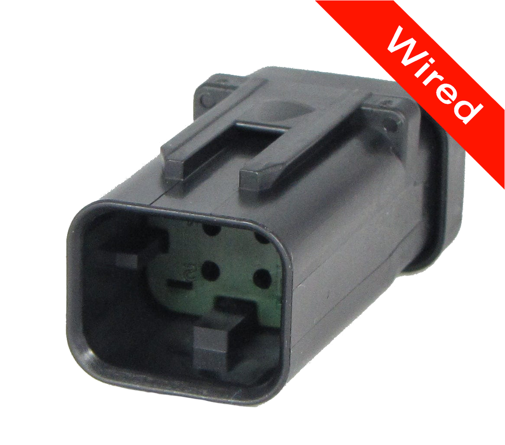 [PRCW4-0038-A] 4 Pins Male connector with 10 cm wires | PRCW4-0038-A