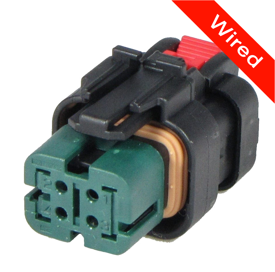 [PRCW4-0038-B] 4 Pins Female connector with 10 cm wires | PRCW4-0038-B