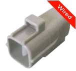 [PRCW4-0039-A] 4 Pin Male connector with 10cm wires PRCW4-0039-A