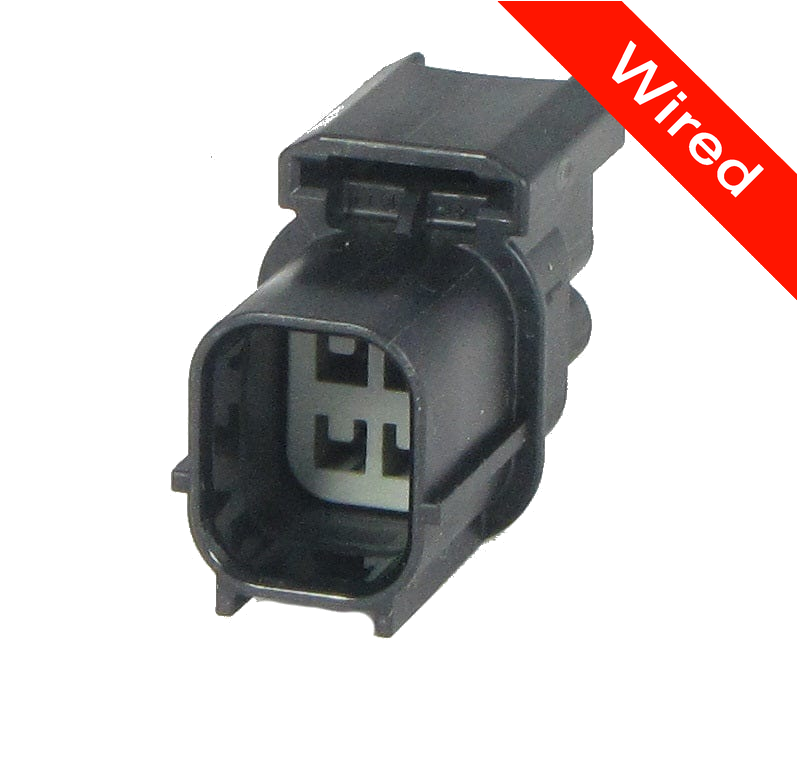 4 Pin Male connector with 10cm wires | PRCW4-0044-A