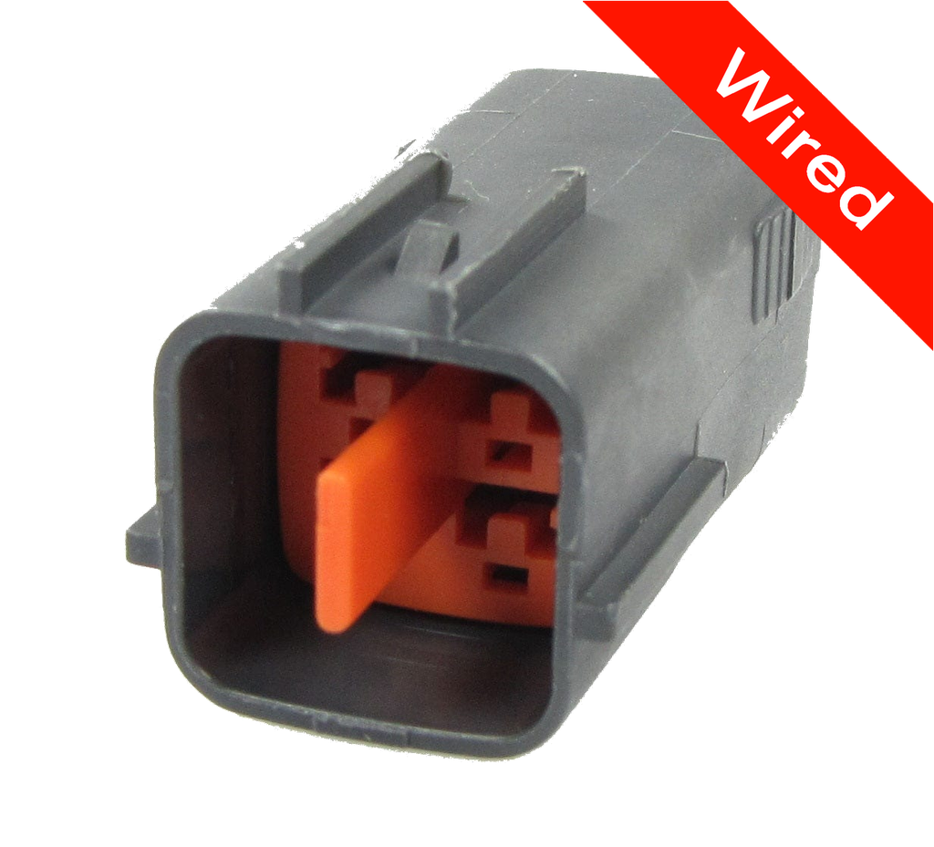 [PRCW4-0048-A] 4 Pin Male connector with 10cm wires PRCW4-0048-A