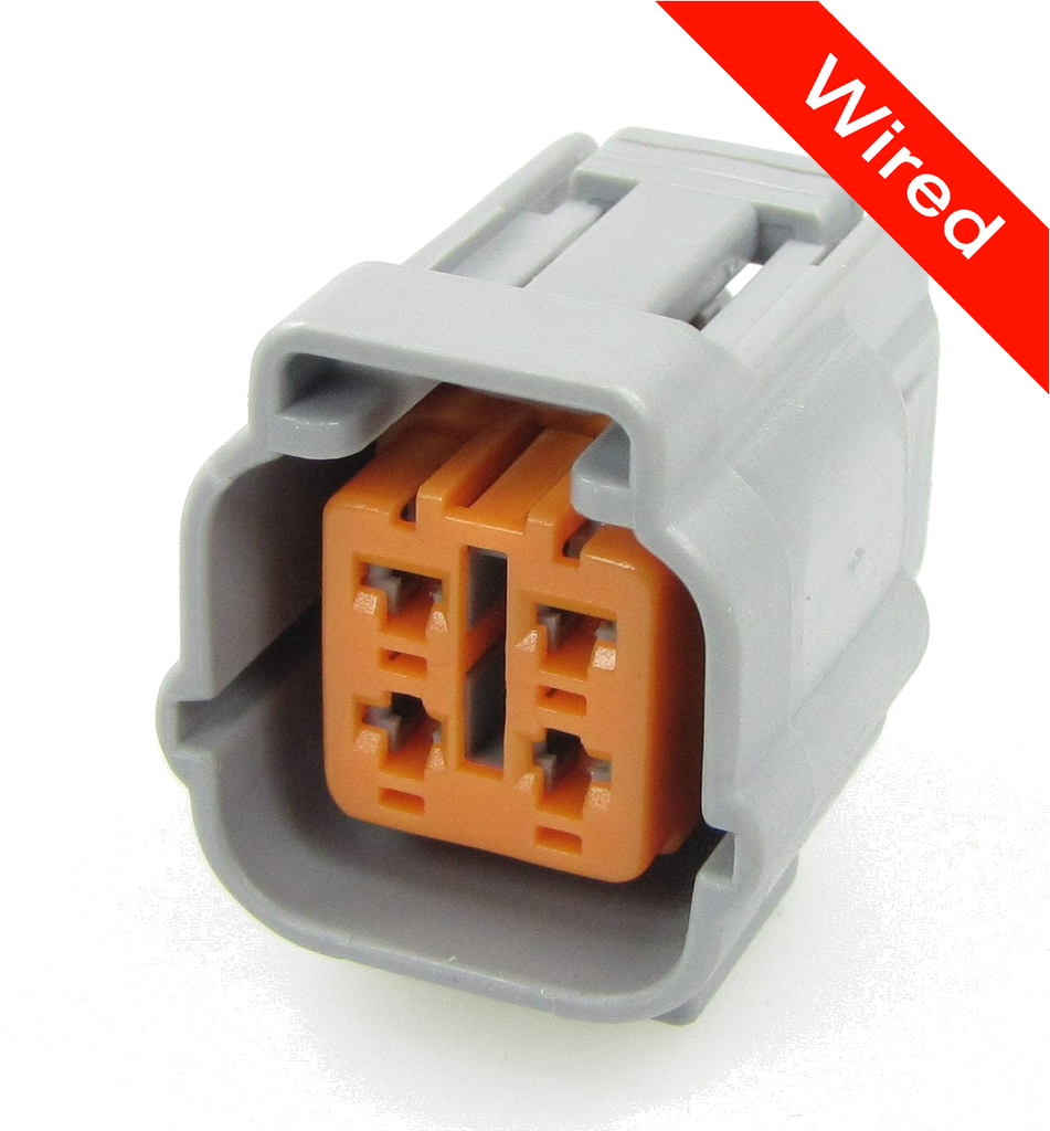 [PRCW4-0048-B] 4 Pins Female connector with 10 cm wires | PRCW4-0048-B