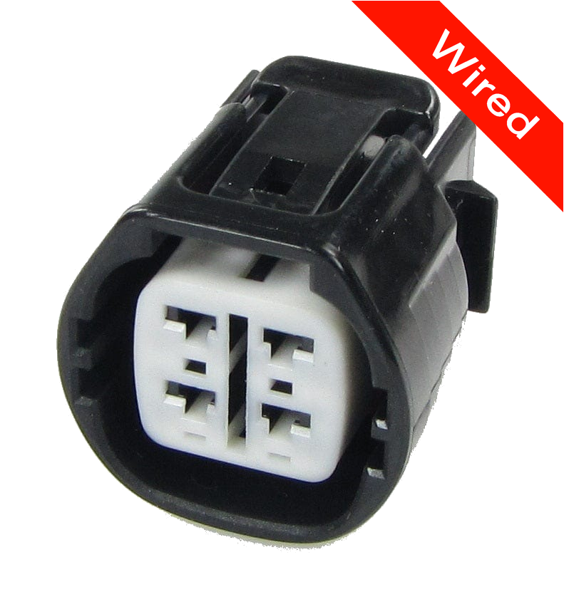 [PRCW4-0049-B] 4 Pin Female connector with 10cm wires PRCW4-0049-B