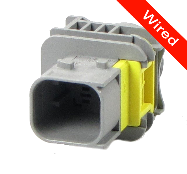 [PRCW4-0050-A] 4 Pin Male connector with 10cm wires PRCW4-0050-A