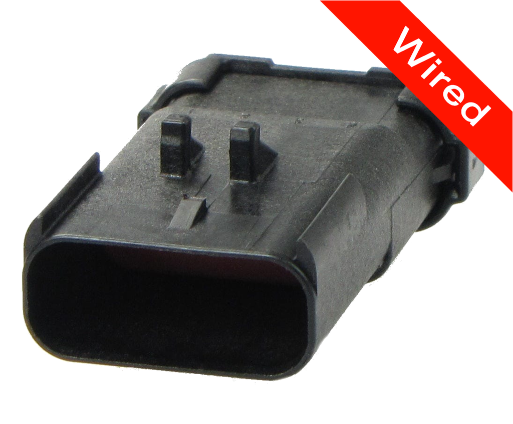 [PRCW4-0051-A] 4 Pins Male connector with 10 cm wires | PRCW4-0051-A