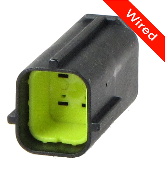 [PRCW4-0052-A] 4 Pins Male connector with 10 cm wires | PRCW4-0052-A