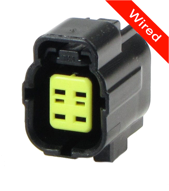 [PRCW4-0052-B] 4 Pin Female connector with 10cm wires PRCW4-0052-B