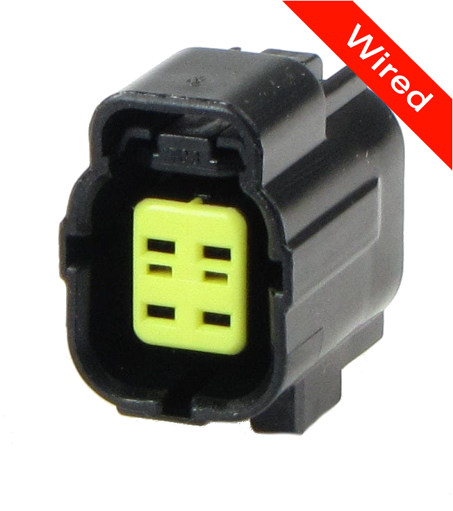 [PRCW4-0052-B] 4 Pins Female connector with 10 cm wires | PRCW4-0052-B