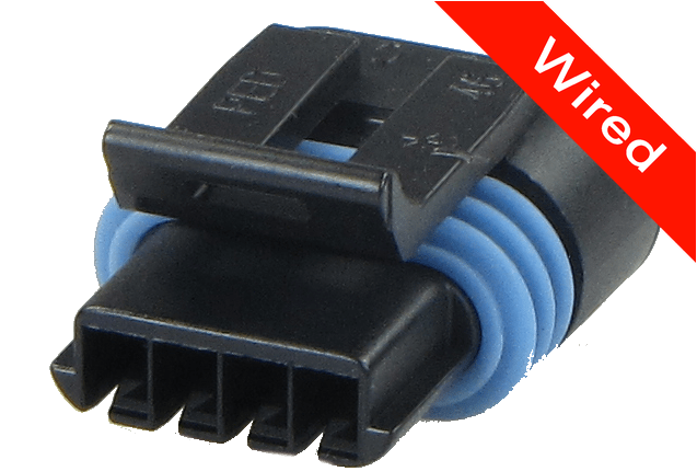 [PRCW4-0053-B] 4 Pin Female connector with 10cm wires PRCW4-0053-B