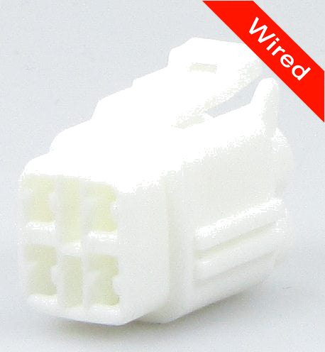 [PRCW4-0055-B] 4 Pin Female connector with 10cm wires PRCW4-0055-B